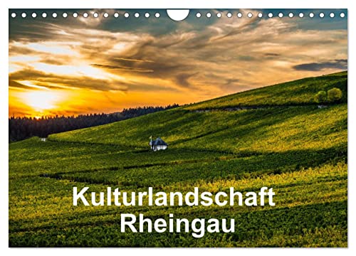 Kulturlandschaft Rheingau (Wandkalender 2024 DIN A4 quer), CALVENDO Monatskalender von CALVENDO