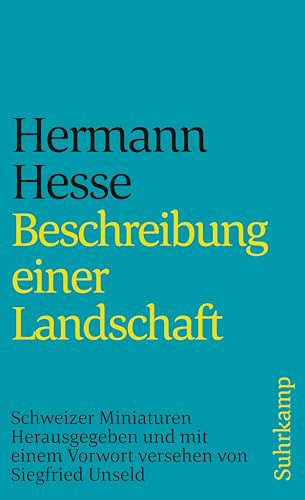 Beschreibung einer Landschaft Beschreibung einer Landschaft
