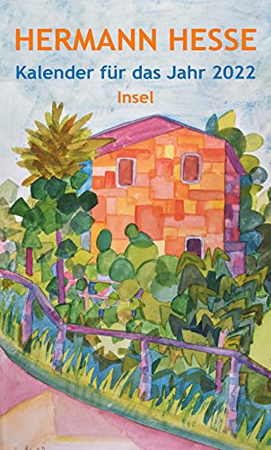 Insel-Kalender für das Jahr 2022: Mit 15 Aquarellen des Dichters (insel taschenbuch)