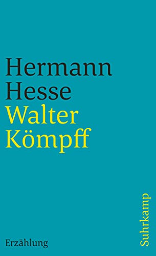 Walter Kömpff: Erzählung. Redaktion: Volker Michels (suhrkamp taschenbuch)