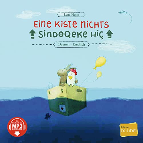 Eine Kiste nichts (Deutsch-Kurdisch/Kurmancî): Zweisprachiges Kinderbuch mit MP3-Hörbuch zum Herunterladen: Kinderbuch Deutsch-Kurdisch/Kurmancî mit MP3-Hörbuch zum Herunterladen Eine Kiste nichts (Deutsch-Kurdisch/Kurmancî): Zweisprachiges Kinderbuch mit MP3-Hörbuch zum Herunterladen: Kinderbuch Deutsch-Kurdisch/Kurmancî mit MP3-Hörbuch zum Herunterladen von Hueber