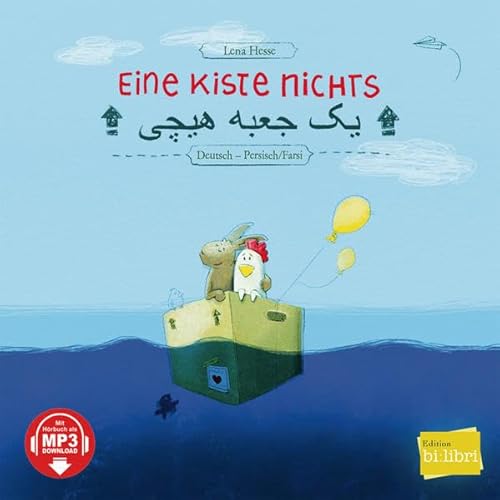 Eine Kiste Nichts: Kinderbuch Deutsch-Persisch/Farsi mit MP3-Hörbuch zum Herunterladen von Hueber