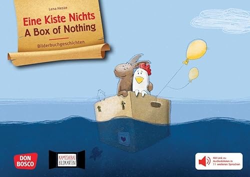 Eine Kiste Nichts. A box of nothing. Kamishibai Bildkartenset: Eine tierisch lustige Bilderbuchgeschichte für das Erzähltheater auf Englisch und ... für unser Erzähltheater)
