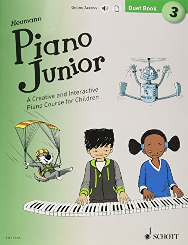 Piano Junior: Duet Book 3: A Creative and Interactive Piano Course for Children. Vol. 3. Klavier. (Piano Junior - englische Ausgabe, Band 3, Band 3)