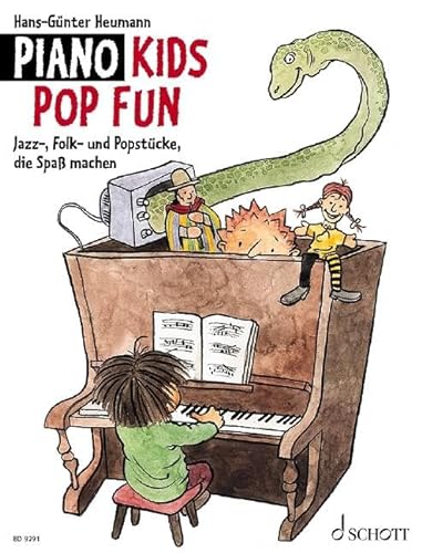 Piano Kids Pop Fun: Jazz-, Folk- und Popstücke, die Spaß machen. Klavier.
