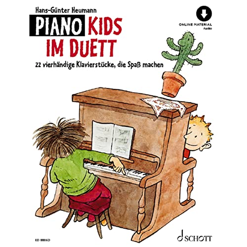 Piano Kids im Duett: 22 vierhändige Klavierstücke, die Spaß machen. Klavier 4-händig.