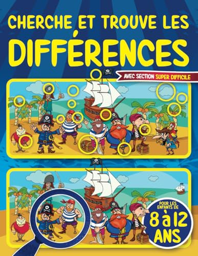 Cherche et trouve les différences pour les enfants de 8 à 12 ans: Livre jeux des différences pour les enfants de 8, 9, 10, 11 et 12 ans | Cahier ... et filles avec section SUPER DIFFICILE von Splendid Youth