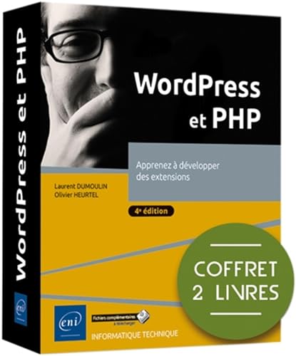 WordPress et PHP - Coffret de 2 livres : Apprenez à développer des extensions (4e édition) von Editions ENI