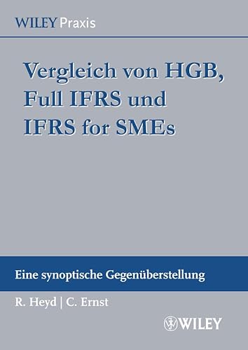 Vergleich von HGB, Full IFRS und IFRS for SMEs: Eine synoptische Gegenüberstellung