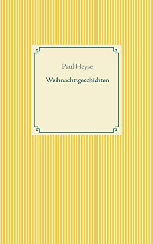 Weihnachtsgeschichten (Taschenbuch-Literatur-Klassiker) von Books on Demand GmbH