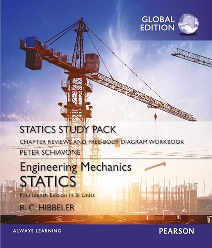 Engineering Mechanics: Statics: Statics, Study Pack, SI Edition von Pearson