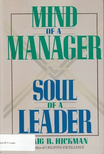 Mind of a Manager Soul of a Leader von John Wiley & Sons Inc