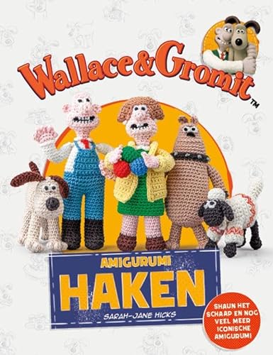 Wallace & Gromit amigurumi haken von Luitingh Sijthoff
