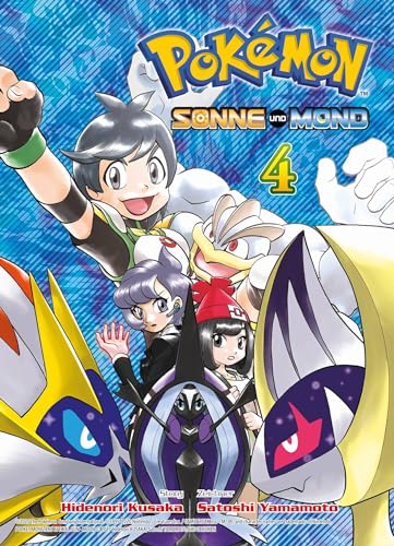 Pokémon - Sonne und Mond 04: Die Manga-Adaption der weltweit beliebten Videospiele von Nintendo: Bd. 4