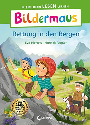 Bildermaus - Rettung in den Bergen: Mit Bildern lesen lernen - Ideal für die Vorschule und Leseanfänger ab 5 Jahren - Mit Leselernschrift ABeZeh von Loewe