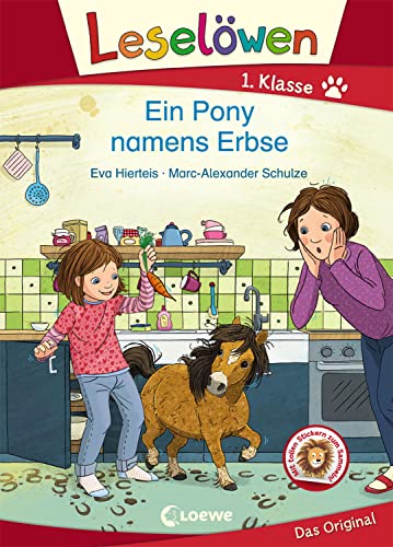 Leselöwen 1. Klasse - Ein Pony namens Erbse: Erstlesebuch mit großer Fibelschrift für Kinder ab 6 Jahre Leselöwen 1. Klasse - Ein Pony namens Erbse: Erstlesebuch mit großer Fibelschrift für Kinder ab 6 Jahre