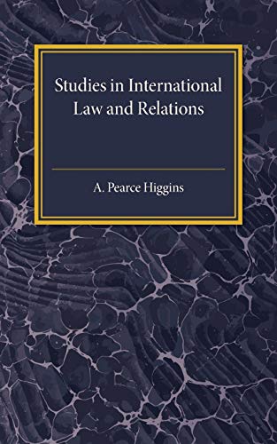 Studies in International Law and Relations von Cambridge University Press