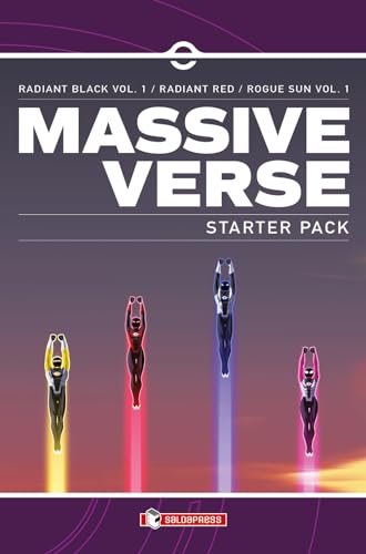 Massive-Verse. Starter pack: Radiant black vol.1-Radiant red-Rogue sun vol.1 von SaldaPress