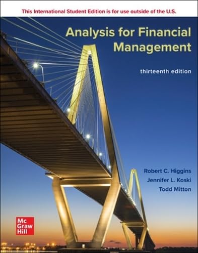 Analysis for Financial Management ISE
