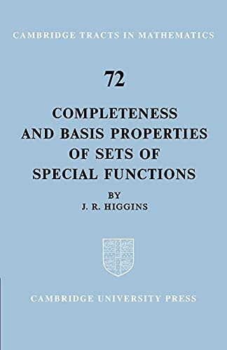 Completeness (Cambridge Tracts in Mathematics, 72, Band 72)