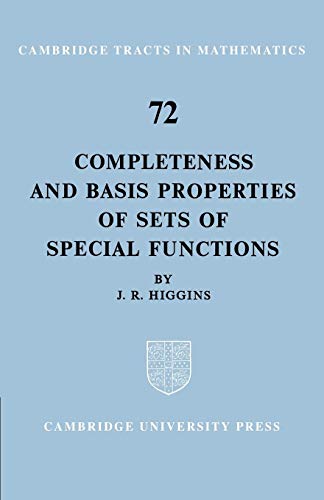 Completeness (Cambridge Tracts in Mathematics, 72, Band 72)