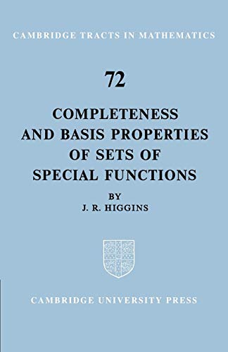 Completeness (Cambridge Tracts in Mathematics, 72, Band 72)