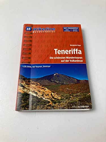 Hikeline Wanderführer Teneriffa 1:50 000, wasserfest und reißfest. GPS Track zum Download