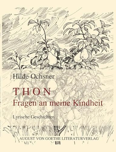 THON - Fragen an meine Kindheit (August von Goethe Literaturverlag)