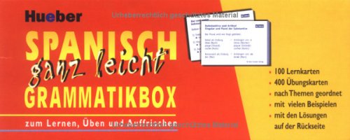 Spanisch ganz leicht Grammatikbox