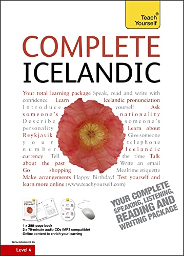 Kompletter Isländisch-Anfänger- bis Fortgeschrittenen-Buch- und Audiokurs: Lernen Sie mit Teach Yourself eine neue Sprache zu lesen, zu schreiben, zu sprechen und zu verstehen von Teach Yourself