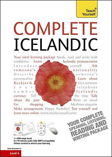Kompletter Isländisch-Anfänger- bis Fortgeschrittenen-Buch- und Audiokurs: Lernen Sie mit Teach Yourself eine neue Sprache zu lesen, zu schreiben, zu sprechen und zu verstehen von Teach Yourself