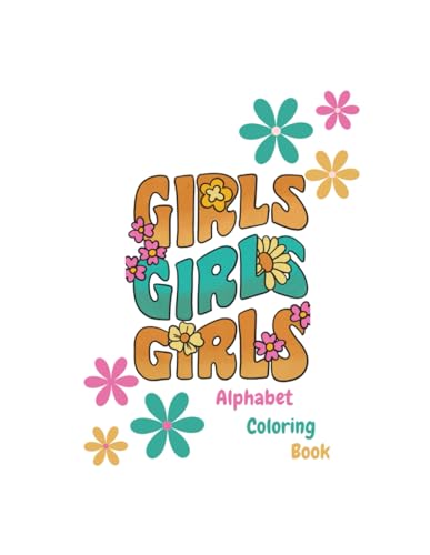 Alphabet Coloring Book for Girls