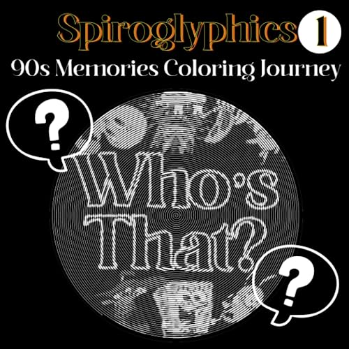 Spiroglyphics Mystical Spiral Puzzles: Enigmatic 90s Memories Coloring Journey Book - Mind-Bending Designs to Unveil, Unique Coloring Adventure Adult, Gift For Friends & Family