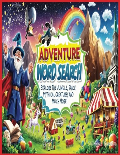 Adventure Word Search: Explore the Jungle, Journey Through Space & More!| 8.5 x 11 inches 42 pages| Ideal as a gift or for passing the time. Adventure Word Search: Explore the Jungle, Journey Through Space & More!| 8.5 x 11 inches 42 pages| Ideal as a gift or for passing the time. von Independently published