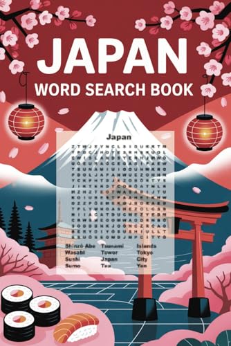 Japan Word Search: Fun and Educational Japan-Themed Word Search Puzzles for All Ages – Explore Culture, Food, Cities & More!|6 x 9 inches 113 pages Japan Word Search: Fun and Educational Japan-Themed Word Search Puzzles for All Ages – Explore Culture, Food, Cities & More!|6 x 9 inches 113 pages von Independently published
