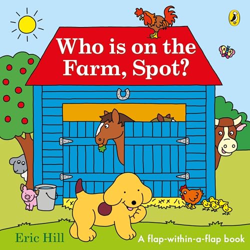 Who is on the Farm, Spot?: a double flap book von Puffin