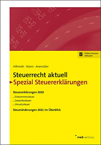 Steuerrecht aktuell Spezial Steuererklärungen 2020 von NWB Verlag