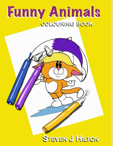 Funny Animal Colouring Book