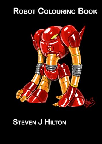 Robot Colouring Book von Independently published