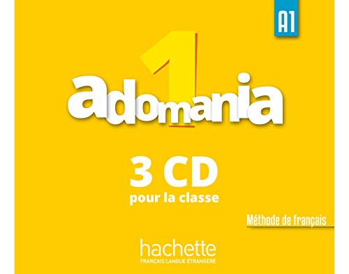 Adomania 1: cd audio classe (x3) von HACHETTE FLE