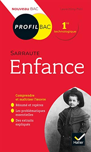 Profil - Sarraute, Enfance: analyse littéraire de l'oeuvre von HATIER