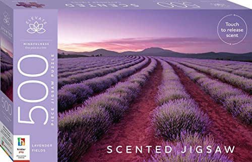 Elevate Scented 500-Piece Jigsaw: Lavender Fields von hinkler