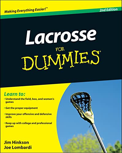 Lacrosse For Dummies (For Dummies Series) von For Dummies