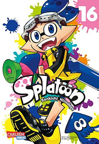 Splatoon 16: Das Nintendo-Game als Manga! Ideal für Kinder und Gamer! (16) von Carlsen Manga