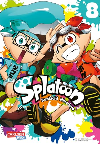 Splatoon 8: Das Nintendo-Game als Manga! Ideal für Kinder und Gamer!