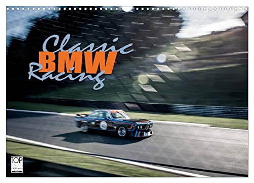 Classic BMW Racing (Wandkalender 2024 DIN A3 quer), CALVENDO Monatskalender