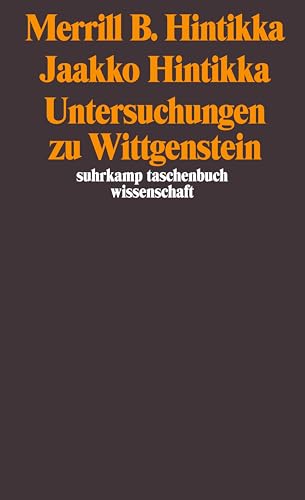 Untersuchungen zu Wittgenstein (suhrkamp taschenbuch wissenschaft)