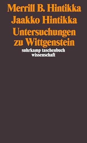 Untersuchungen zu Wittgenstein (suhrkamp taschenbuch wissenschaft)