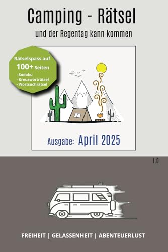 Camping - Rätsel (04/25): und die Regentage können kommen von Independently published