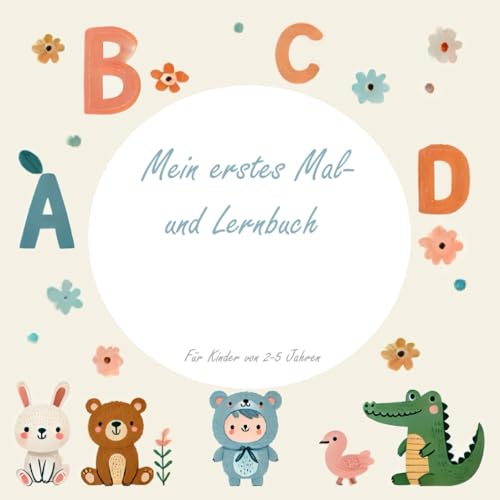 Mein erstes Mal- und Lernbuch